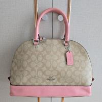 ราคา กระเป๋าทรงโดม coach มือ 2 (48902944738)