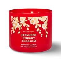 ราคา Bath&Body Works ช๊อปไทย JPN cherry blossom 3-Wick Candle 411กรัม เทียนหอม3ไส้JPN cherry blossom (23588067907)