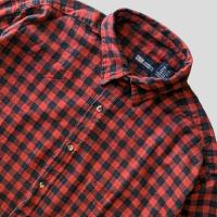 ราคา KEMEJA Faded Glory เสื้อเชิ้ตผ้าสักหลาดขนาดใหญ่ (41955720206)