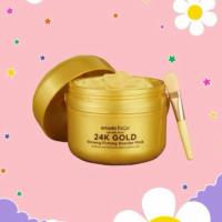 ราคา [ของแท้ ราคาถูกที่สุด] Amado Face 24K Gold Ginseng Firming Booster Mask (23764682089)