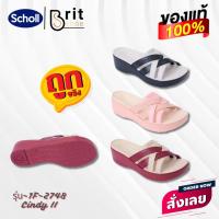 ราคา Scholl รองเท้าสกอลล์ รุ่น Cindy II 2748 รองเท้าแตะผู้หญิง รองเท้าเพื่อสุขภาพ นวัตกรรม General Comfort (28908567954)