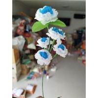 ราคา ดอกมะลิ ข่อดอกมะลิวันแม่ 1ช่อ5ดอก สีขาวกลางฟ้า ดอกมะลิไหว้แม่ ช่อดอกมะลิ อย่างดี (29600279308)