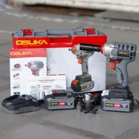 ราคา ​บล็อกแบต OSUKA 20V รุ่น OSID-520 สีเทา บล็อกแบตเตอรี่ไร้สาย บล็อกแบต บล็อกไร้สาย บล๊อก ถอดล้อ บล๊อค บล็อกไฟฟ้าไร้สาย (43571837784)