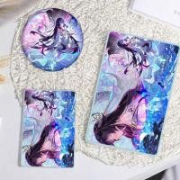 ราคา Genshin Impact/Columbina/Damselette/Genshin สาว Columbia Glitter การ์ดของขวัญ Badge เครื่องประดับขาตั้ง Creative การ์ดอิฐ/dwpq (42327271642)