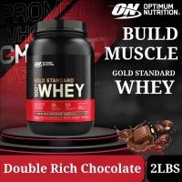 ราคา Optimum Nutrition Whey Protein Powder, ON Gold Standard ผงโปรตีนสร้างกล้ามเนื้อ , 2lbs (52453888016)