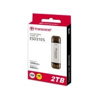 ราคา Transcend External SSD smallest 2TB : ESD310S : Type-A and Type-C connectors : รับประกัน 5ปี - มีใบกำกับภาษี-TS2TESD310S (22648980272)