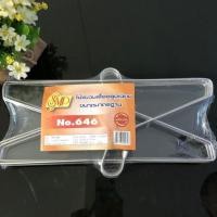 ราคา ไม้แขวนเสื้ออลูมิเนียม ไม่สนิม ไม้แขวนผ้า แพ็ค 12 ชิ้น #No.646 (6404049725)