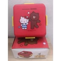 ราคา *พร้อมส่ง* กล่องข้าวอิ่มสะดวก Line Friends & Hello Kitty: พรีเมี่ยมเซเว่น/แลกแสตมป์ (7-11) (43157477628)