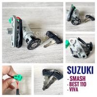 ราคา สวิตช์กุญแจ ชุดเล็ก SUZUKI SMASH , BEST110 , VIVA - ซูซูกิ สแมช , เบส 110 , วีว่า กุญแจ (23645512292)