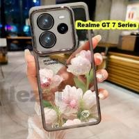 ราคา Realme GT 7 T Pro GT7 T GT7T GT7proเคสRealmeGT7 T RealmeGT7T RealmeGT7proเคสกรณีกล้องป้องกันนุ่มกันกระแทกดอกไม้ใสหรูหราออกแบบใหม่ (41103675499)