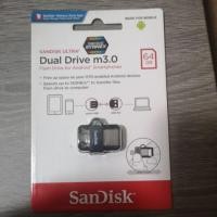 ราคา SANDISK 64GB ULTRA DUAL DRIVE M3.0 150MB/S MICRO-USB OTG USB 3.0 สินค้าใหม่ ประกัน 5 ปีค่ะ ของแท้ 100% (4309759516)