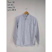 ราคา เสื้อเชิ้ต Uniqlo มือสอง (20786552165)