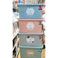 ราคา กล่องอเนกประสงค์มีฝาปิด มีหูหิ้ว moshi moshiล๊อค 2 ด้าน ใส่ของเตรียมคลอด อุปกรณ์ต่างๆ **ส่งไวมาก งานจริงสีสวยตรงปก (6344904657)