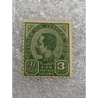 ราคา แสตมป์ ร.5 ชุดพระพักตร์ข้าง ดวง3อัฐ สีเขียว (20475937047)