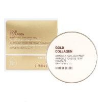 ราคา Sivanna Colors Gold Collagen Powder Ampoule Two Way SPF 15 PA+++ 10 g HF675 ซีเวียน่า แป้งคอลลาเจนทองคำผสมรองพื้น (43305831789)