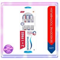 ราคา SENSODYNE TOOTHBRUSH SENSITIVITY & GUM (SOFT) 2+1 VALUE PACK DUAL ACTION PROTECTION (47302405301)