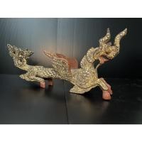 ราคา พญานาคไม้แกะสลักศิลปะพม่า (14047856907)