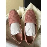 ราคา New Gucci Espradrille สีชมพู (25512266529)