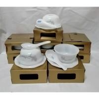 ราคา ชุด Gift Set จาน-ชาม-ช้อน แบรนด์ Scotch สก๊อต ลายดอกกล้วยไม้ " 1 กล่องมี 3 ชิ้น" (12881366244)