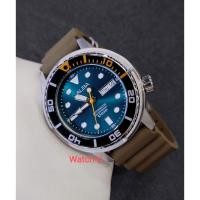 ราคา นาฬิกาข้อมือผู้ชาย ALBA AUTOMATIC สไตล์สปอร์ต หน้าเขียว ขอบหมุนได้ รุ่น AL4249 AL4249X AL4249X1 (25753863598)