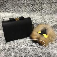 ราคา CHARLES & KEITH รุ่น BOW DETAIL CLUTCH (สีดำพร้อมส่งค่ะ) (618559378)