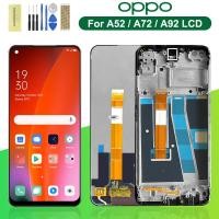 ราคา สําหรับ OPPO A92 A52 A72 เปลี่ยน LCD กรอบจอแสดงผลหน้าจอสัมผัส A92 CPH2059 / A52 CPH2061 /A72 CPH2067 จอแสดงผล LCD Digitizer (42209636349)