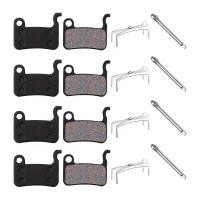ราคา ผ้าเบรคกึ่งโลหะทนทาน 4 คู่สำหรับ Shimano Deore XT XTR LX SLX Hone Alfi (19786527292)