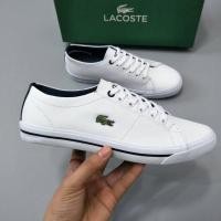 ราคา รองเท้าผ้าใบ lacoste ลาคอส แท้100% สีขาว ✨ (17982952603)