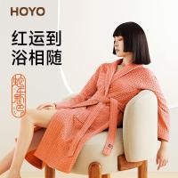 ราคา ญี่ปุ่นญี่ปุ่น Hoyo Heyan เสื้อคลุมอาบน้ําผ้าเช็ดตัวผ้าฝ้ายแท้วัสดุยาวสไตล์ผู้ชายผู้หญิงในครัวเรือนการดูดซึมน้ํา Quick-Drying คู่สไตล์ Four Seasons เสื้อคลุมอาบน้ํา (43011431706)