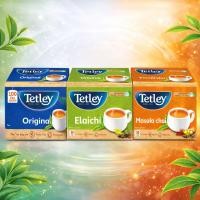 ราคา Tetley Original/Masala/CardamonTea Bags, Rich Taste of Assam Tea. (41120434541)