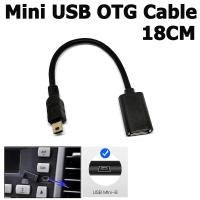 ราคา Mini USB OTG Cable Super Speed 5Pin USB Mini-B Male to USB 2.0 Female Data Converter Android OTG Adapter Cable. (8044356261)