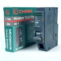 ราคา CHANG ลูกเซอร์กิต 1P 20A รุ่น USA 1P 20A สีดำ 1056154 (23614699934)