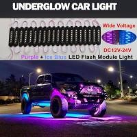 ราคา ไฟ LED สากลสําหรับรถจักรยานยนต์ 12V-24V แฟลช LED โมดูลรถบรรทุกด้านข้างไฟเลี้ยว 6LED สว่างมาก เหมาะสําหรับรถพ่วงรถบรรทุกรถบัส (แรงดันไฟฟ้ากว้างติดตั้งง่าย) (48554162906)