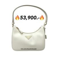 ราคา New prada re-edition saffiano leather mini bag 1bc204 สีขาวน่ารักมาก (26312629259)