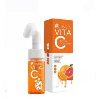 ราคา Vita C Facial Cleanser โฟมส้ม สำหรับทำความสะอาดผิวหน้า ผิวสะอาด กระจ่างใส ขนาด 150 ml (28343662312)
