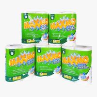 ราคา แม็กซ์โม่ กระดาษอเนกประสงค์ แบบม้วน หนา 2 ชั้น (5 แพ็ค 10 ม้วน) (53254803289)