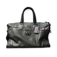 ราคา กระเป๋าCoach 33739 METALLIC TWO TONE LEATHER STYLE (51301478582)