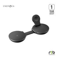 ราคา Energea AluMag Trio 2 แท่นชาร์จไร้สายแบบพับได้ 3-in-1 มาตรฐาน Qi2.2 Wireless Charger (45806110492)