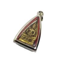 ราคา พระหลวงพ่อโสธร พิมสองหน้า 2497 พร้อมกรอบสแตนเลสพร้อมใช้ (52003777273)