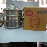 ราคา ซึ้งนึ่ง หม้อนึ่ง 34 cm ตราพญาค/ตราหัวม้า (6138713646)