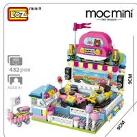 ราคา ตัวต่อ LOZ 1728 Amusement Park Bumper Cars Dodgem Mini Blocks Diamond Nano Building Toy จำนวนตัวต่อ 432 ชิ้น (2059181542)