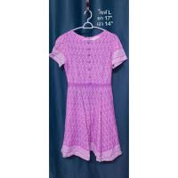 ราคา เดรสผ้าไทยผ้าฝ้ายพิมพ์ลาย ไซส์L (42104584266)