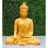 ราคา พระพุทธรูปแกะสลักไม้จันทร์หอม หน้าตัก10นิ้ว พระบูชาไม้จันทร์หอมแกะสลัก ปางแผ่เมตตา (22722151250)