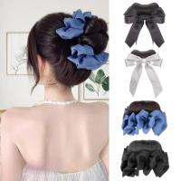 ราคา วิกผมสำหรับผู้หญิง แบบโบว์ใหญ่และกิ๊บติดผม เพิ่มลุคทรงผมปลอมสำหรับมวยผมสูงหรือหางม้า (44158699458)