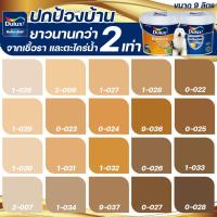 ราคา Dulux สีน้ำตาล อัลติม่า+อีซี่แคร์พลัส กึ่งเงา ขนาด 9 ลิตร สีทาบ้าน สีน้ำ สีทาภายนอก+ภายใน เกรด 15 ปี ICI (12542117992)