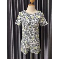ราคา (USED) ชุด SET เสื้อ กางเกงขาสั้น misty mynx สกรีนลายดอกไม้ (6480351300)