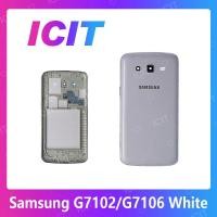ราคา Samsung Grand 2 G7102/G7106 อะไหล่บอดี้ เคสกลางพร้อมฝาหลัง Body For Samsung grand2 g7102/g7106 อะไหล่มือถือ ICIT 2020 (5812643074)