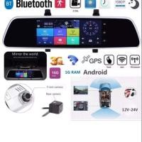ราคา กล้องกระจกติดรถยนต์ 7นิ้ว GPS android wifi camera 4g (1352233983)
