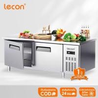 ราคา Lecon ตู้แช่สเตนเลส ตู้แช่เย็น ตู้แช่แข็งแบบเคาเตอร์เตรียมทำอาหารด้านบนได้ ตู้เย็นตู้เย็นเชิงพาณิชย์ สแตนเลส (27863694500)