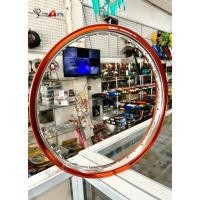 ราคา [ต่อคู่] ขอบล้อ/ วงล้อขอบ17 DALE ทูโทน สีส้ม ขอบยก 1.4-17 (25901589538)